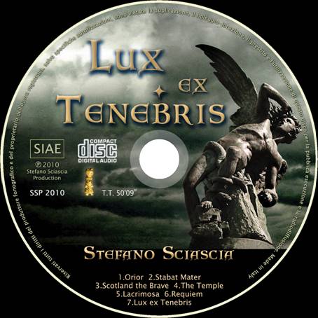 LUX_Etichetta sfondo nero
